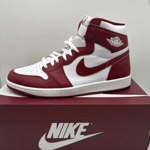 Nike Air Jordan 1Retro High OG DZ5485-160 White/Team Red Womem's size 13